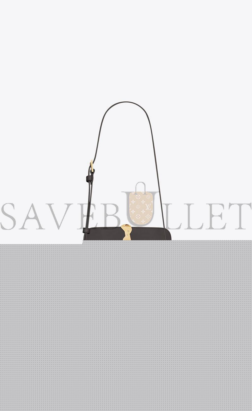 y*l solferino small satchel in box Sa**t Lau*nt leather 6343060sx0w1112 (19*13*5cm)