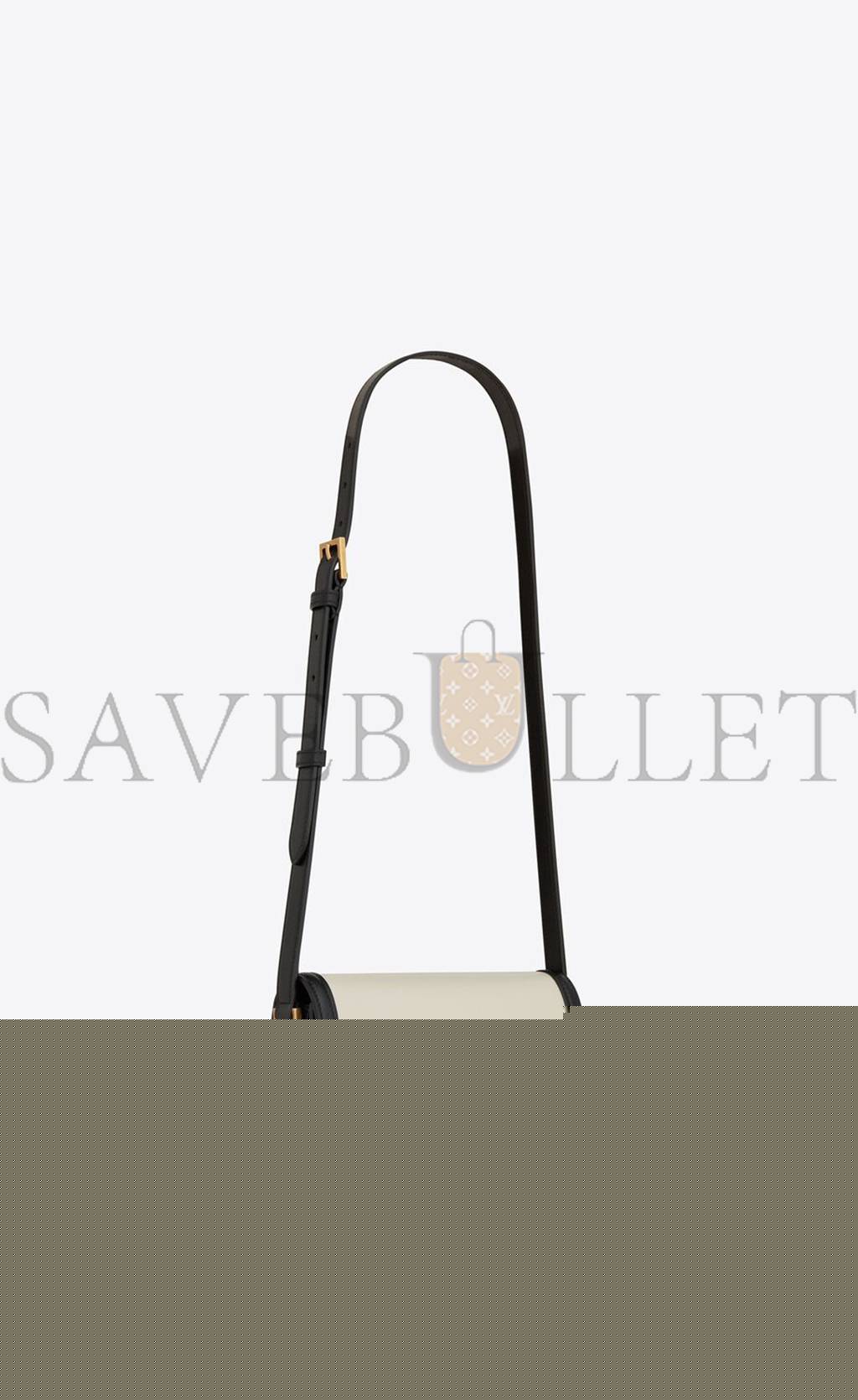 y*l solferino small satchel in box Sa**t Lau*nt leather 63430616c3w9262 (19*13*5cm)