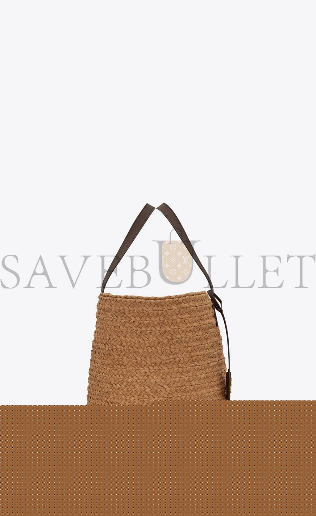 Y*L panier medium bag in raffia 693242gqthj7062 (30*27*20cm)