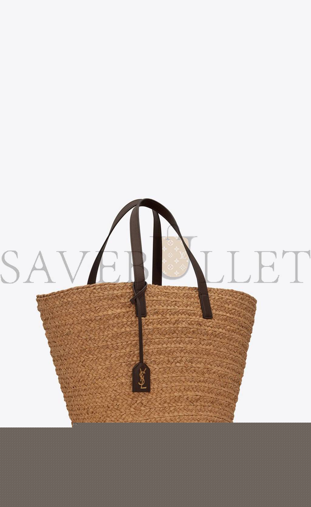 Y*L panier medium bag in raffia 693242gqthj7062 (30*27*20cm)