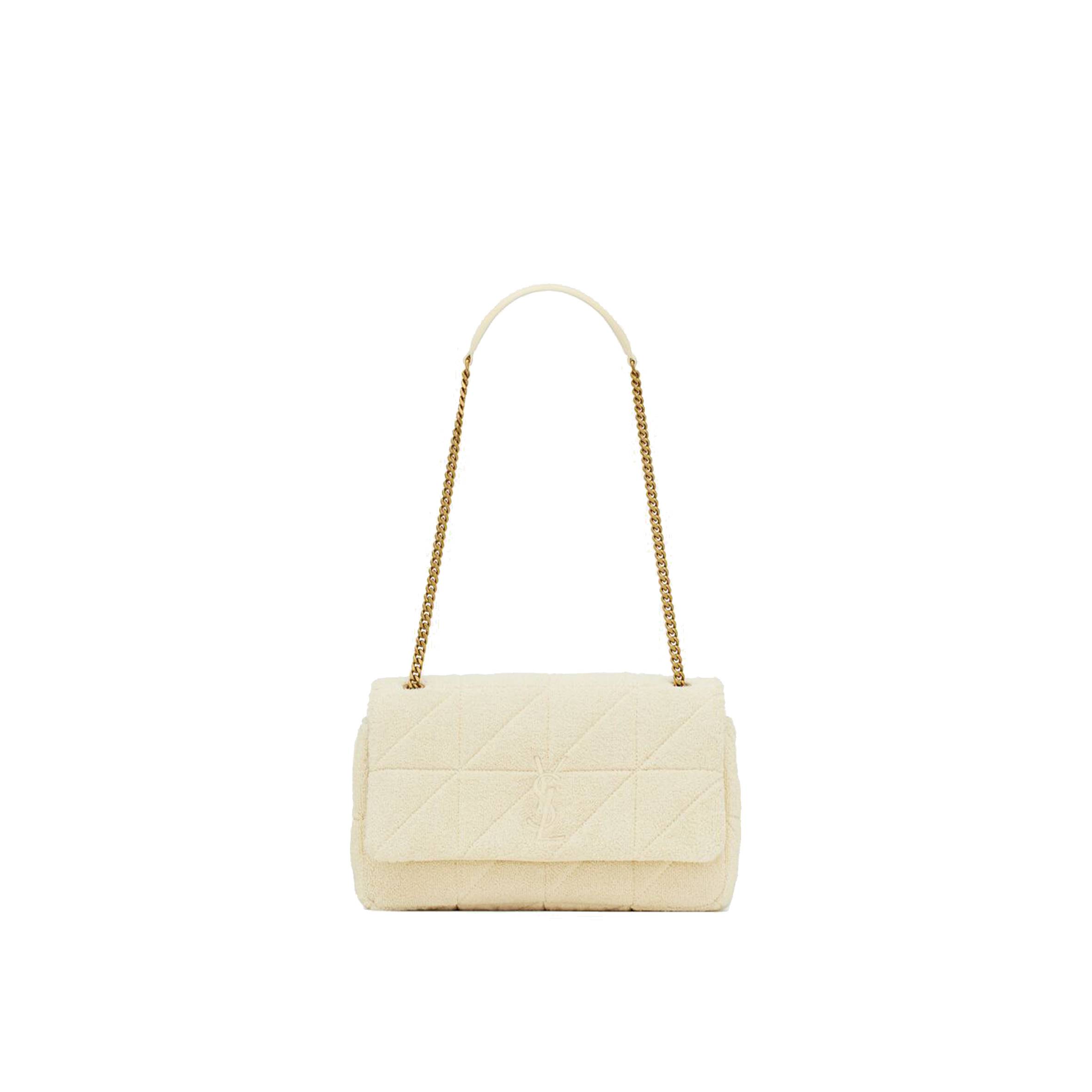 Y*L jamie medium chain bag in terry cloth 735035fabkt9381 (24*15.5*6.5cm)