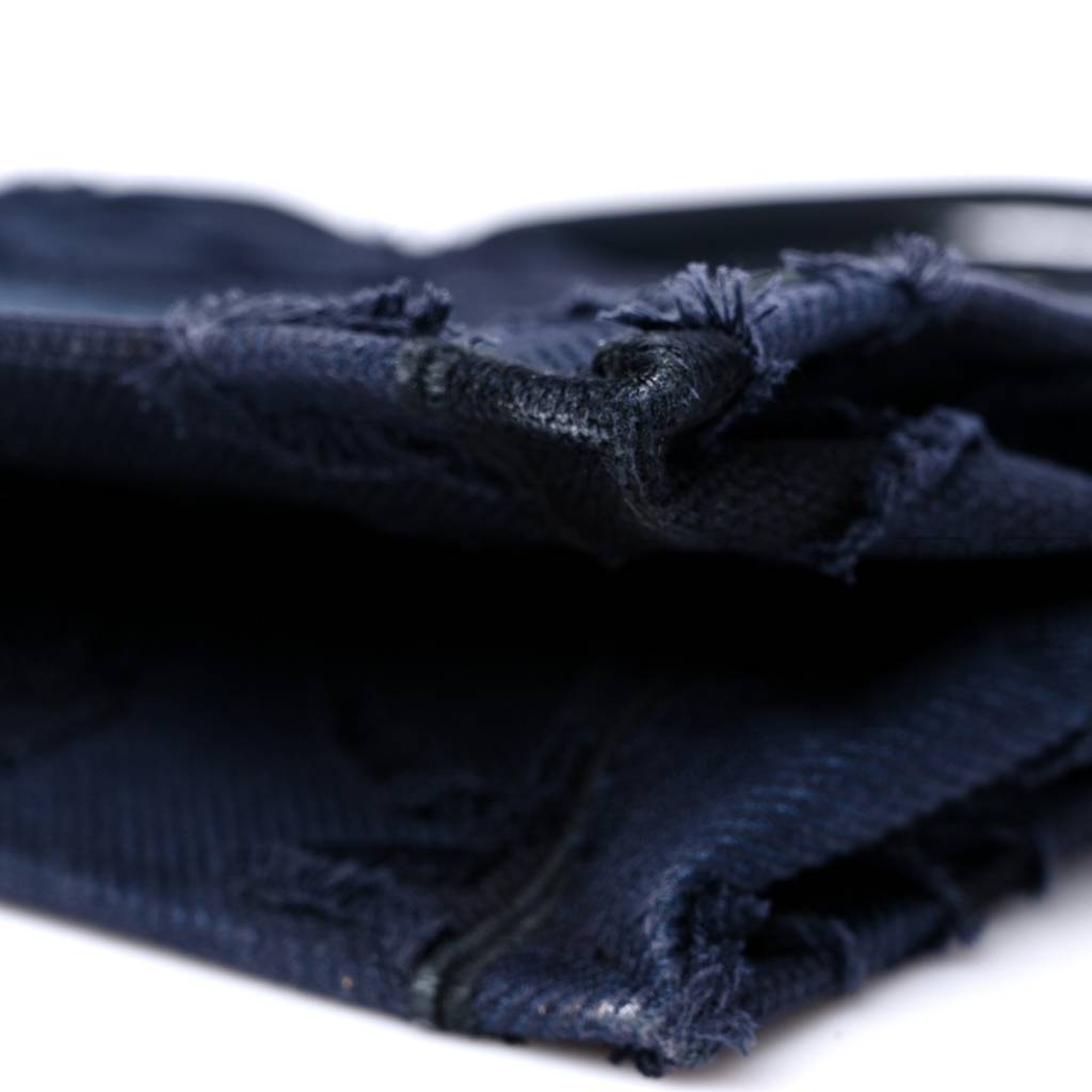 D*or canvas embroidered camouflage book tote blue (43*36*18.4cm)