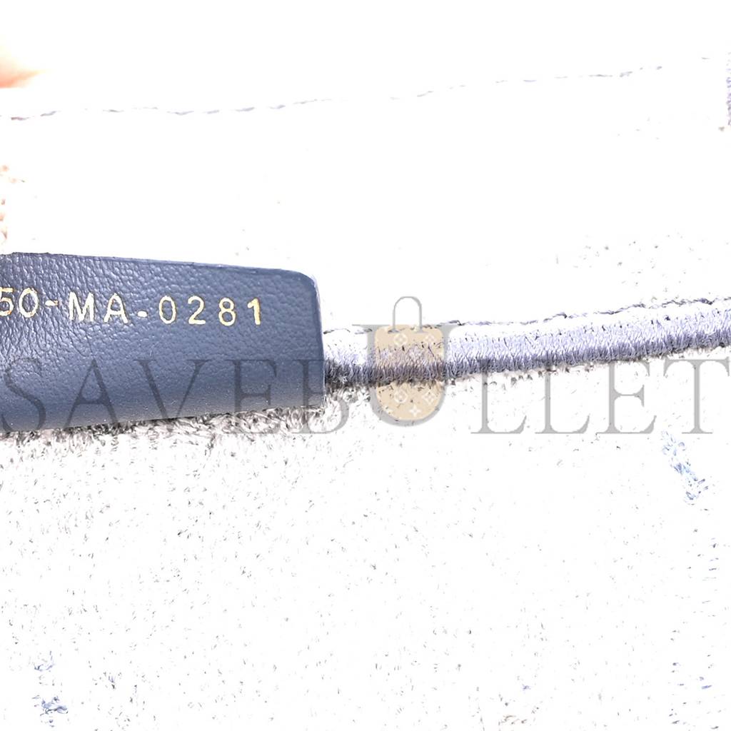 D*or gradient canvas embroidered large D*oriviera toile de jouy book tote blue (41*34*17.1cm)