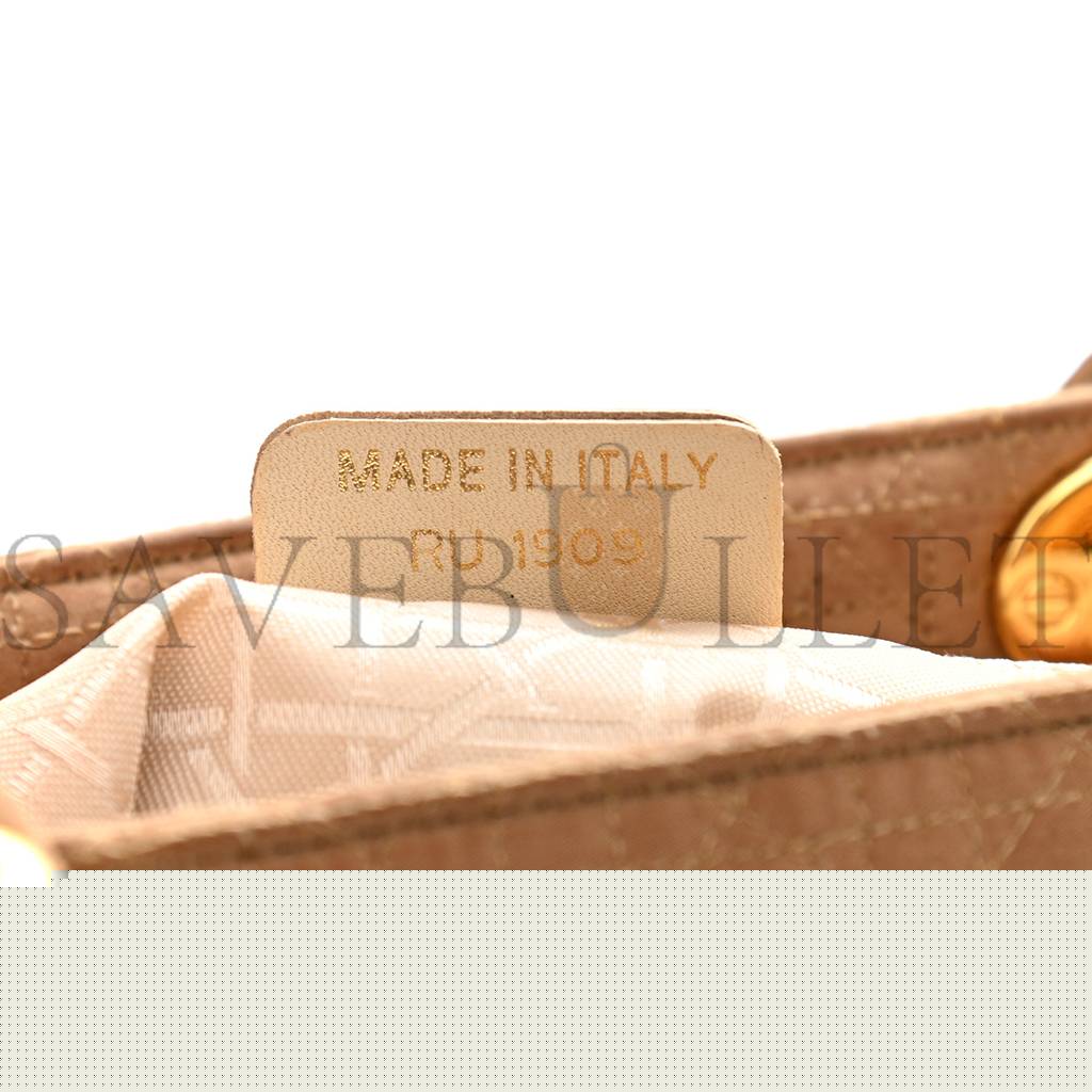 D*or nylon cannage large lady D*or tan (32*25*11.4cm)