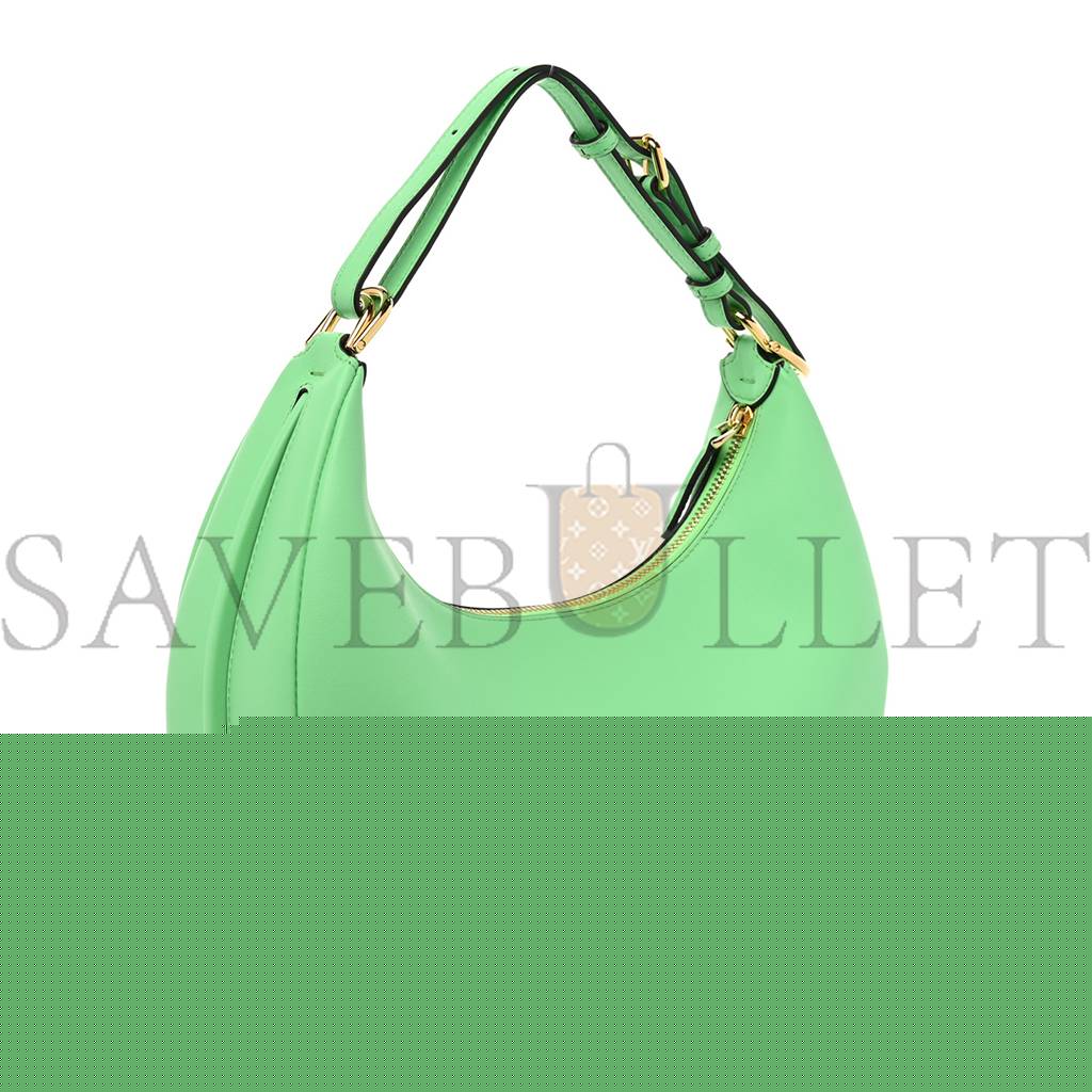 F**di vitello grace matte small F**digraphy hobo bag edamame (27*18*10cm)