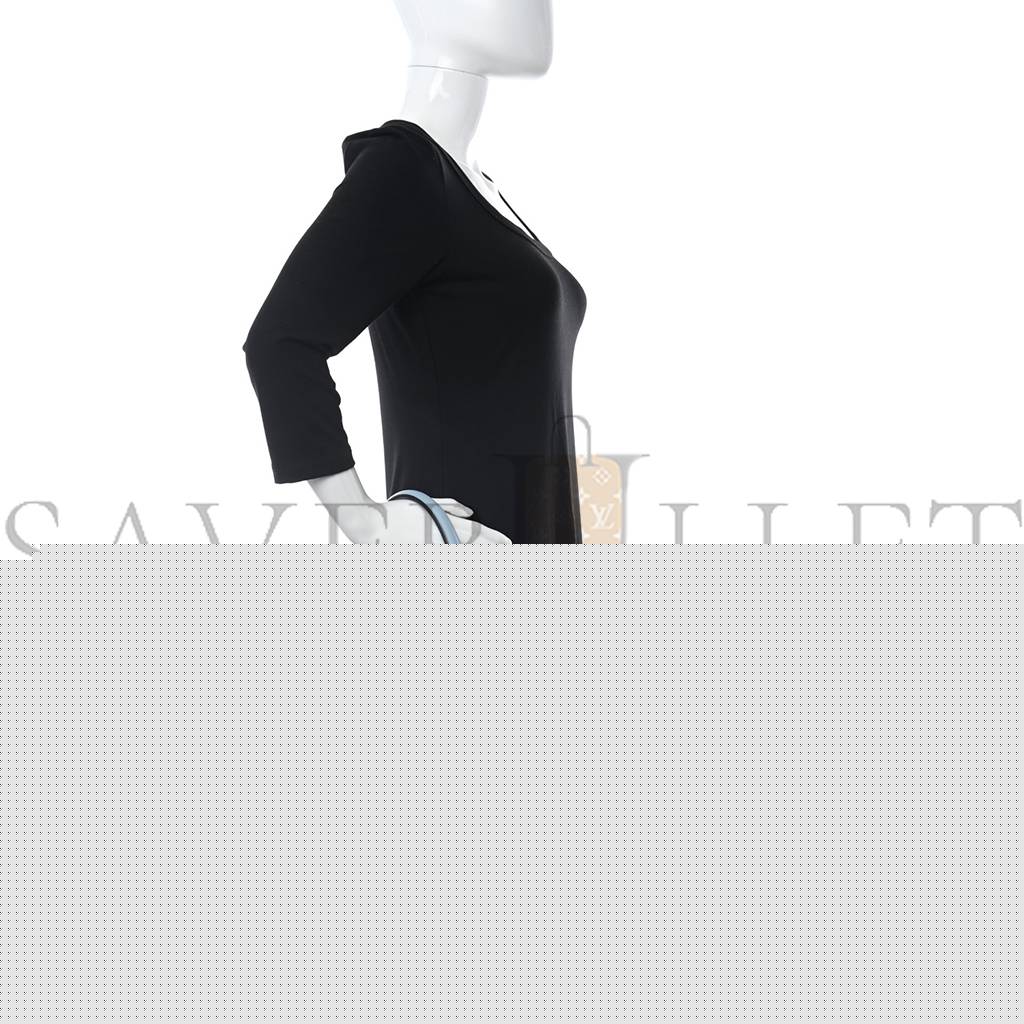 F**di vitello seta shiny nappa medium peekaboo i see u satchel azzurro baby camelia (33*24*13cm)